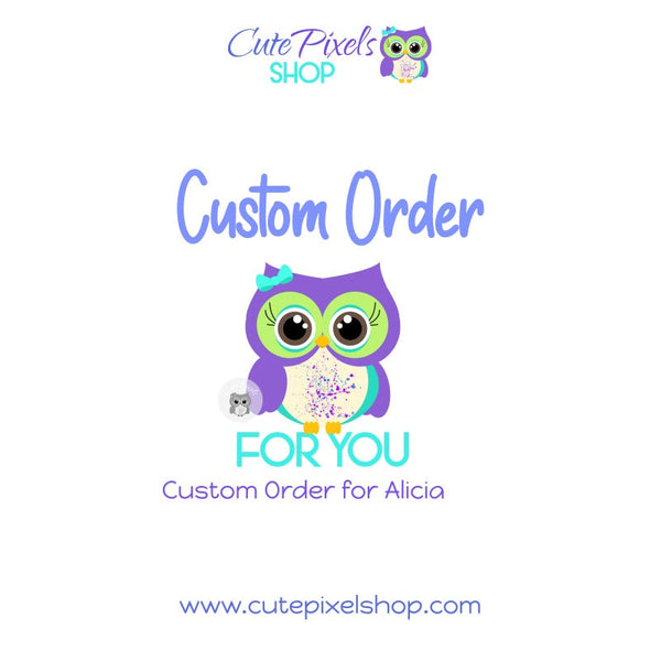 Custom Order for Alicia - Lakers