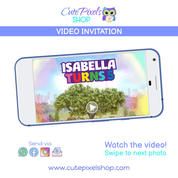 Muppet Babies Video Invitation. Have the Muppet Babies theme song as your birthday invitation.