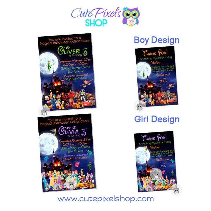 Disney-Halloween-Set