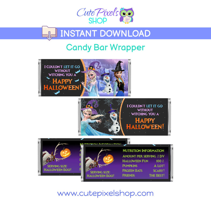 Frozen-Halloween-Candy-Bar-Wrapper-Instant