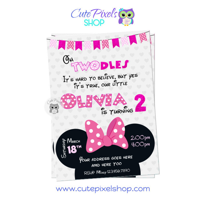 Minnie-Mouse-Invitation-Pink