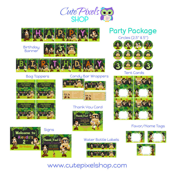 Minnie-Safari-Decorations