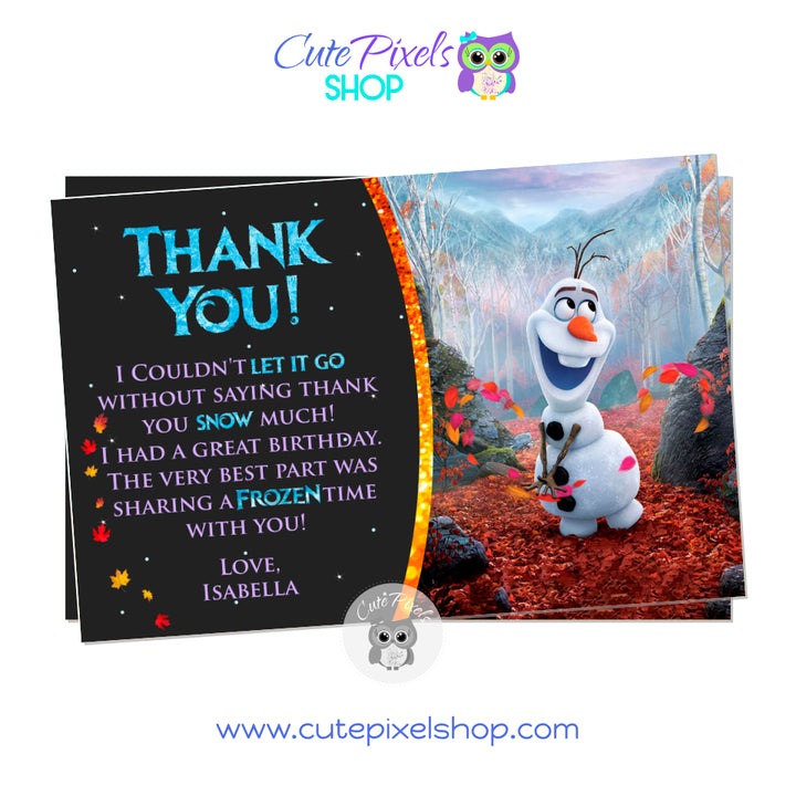 Olaf Card